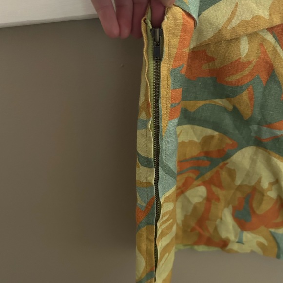 NWT ONE MILE THE LABEL JESSICA TOP AND MINI SKIRT PALM SET PRINT - Picture 5 of 14